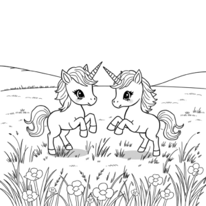 Unicorn Color Book
